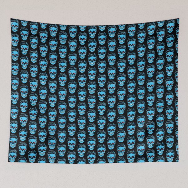 Item preview, Elvis skull illustration designed and sold by Pintwich.