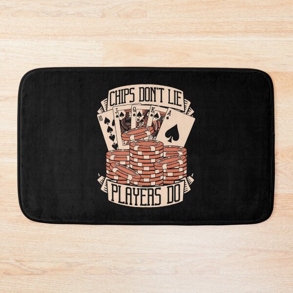 Item preview, Chips Don't Lie Players Do Poker Hands Texas Holdem Poker designed and sold by ToriCarylon.