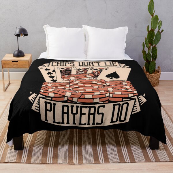 Item preview, Chips Don't Lie Players Do Poker Hands Texas Holdem Poker designed and sold by ToriCarylon.
