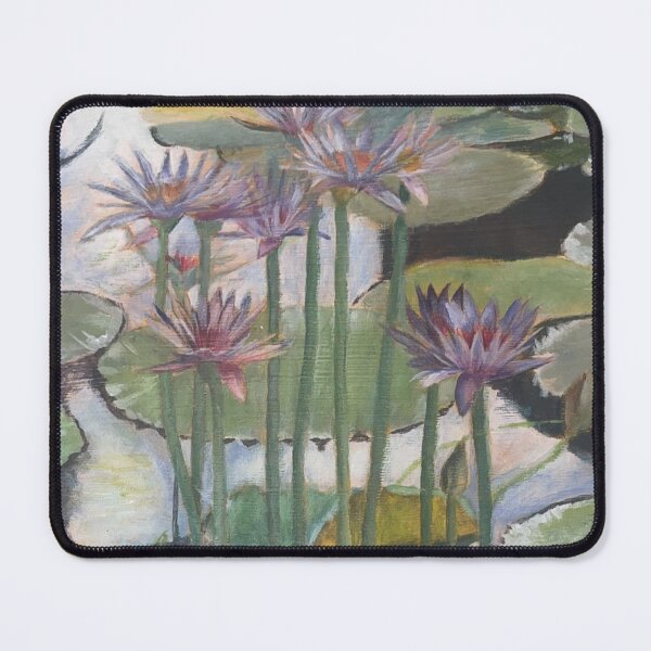 Item preview, lily pond painting designed and sold by June Clancy.