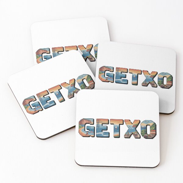 Item preview, Getxo Pixel Art - Coastal Town Lettering Design designed and sold by CircinusStore.