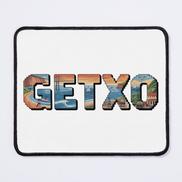 Item preview, Getxo Pixel Art - Coastal Town Lettering Design designed and sold by CircinusStore.