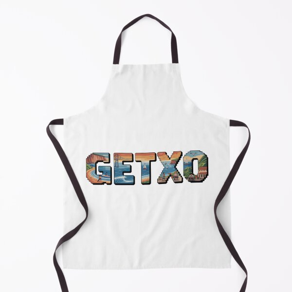 Item preview, Getxo Pixel Art - Coastal Town Lettering Design designed and sold by CircinusStore.
