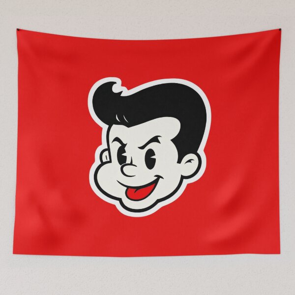 Item preview, Cartoon Character with Mischievous Expression designed and sold by Rue Market.