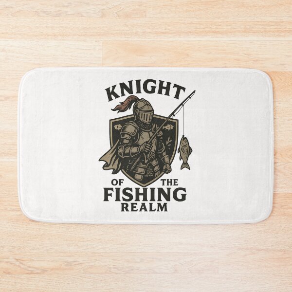 Item preview, Knight of the Fishing Realm – Medieval Warrior Angler designed and sold by SidTastic .