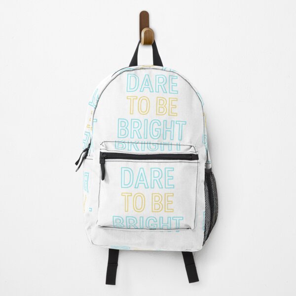 Item preview, Dare To Be Bright Neon Glow Art designed and sold by HiteshArt111.
