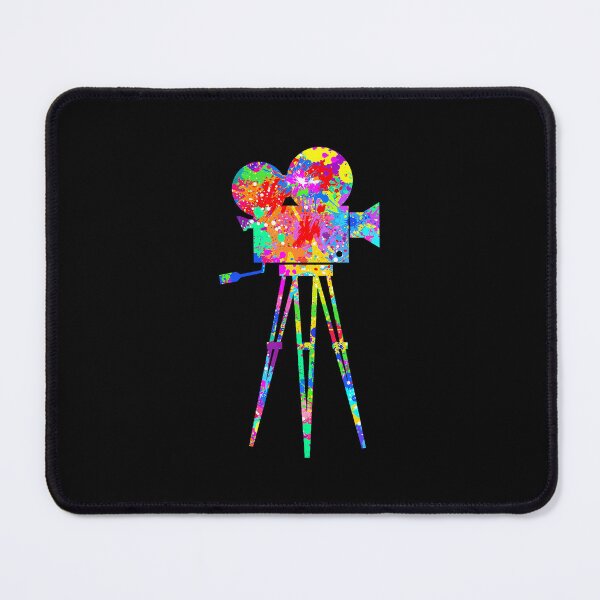 Item preview, Video Camera Cool Rainbow Art Splatter Film Lover designed and sold by AdellBridgett.