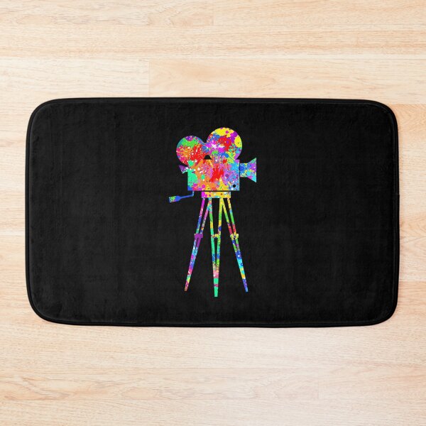 Item preview, Video Camera Cool Rainbow Art Splatter Film Lover designed and sold by AdellBridgett.