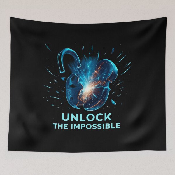 Item preview, Unlock the Impossible - Futuristic Energy Burst Lock designed and sold by MKreative Studio.