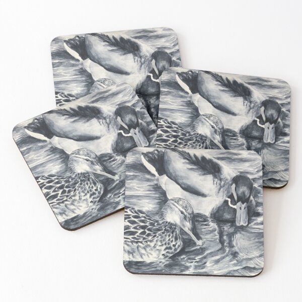 Item preview, ducks water colour painting designed and sold by June Clancy.