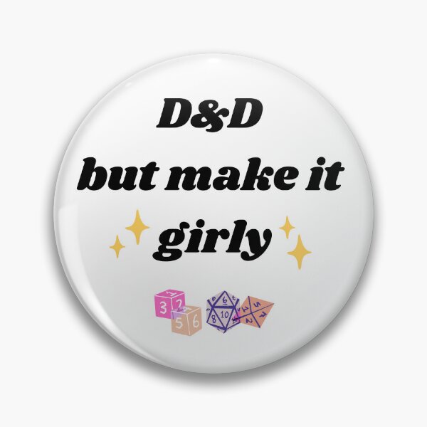 Item preview, Girly D&D designed and sold by arcanetrinkets.