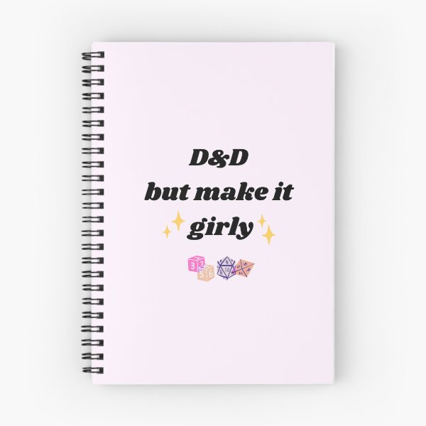 Item preview, Girly D&D designed and sold by arcanetrinkets.
