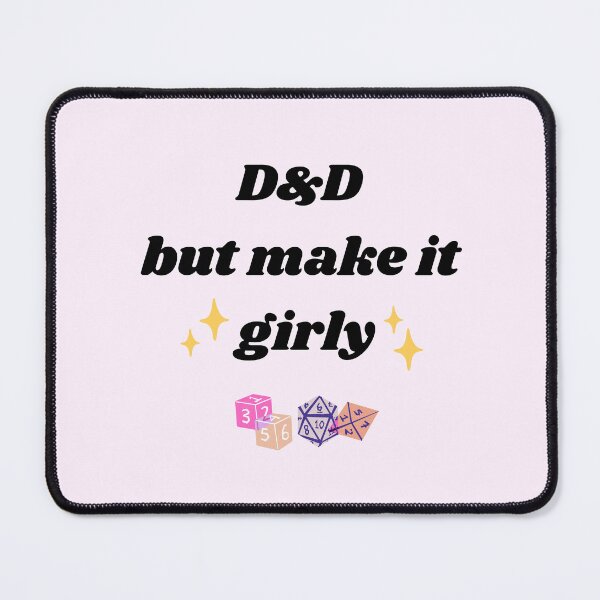 Item preview, Girly D&D designed and sold by arcanetrinkets.