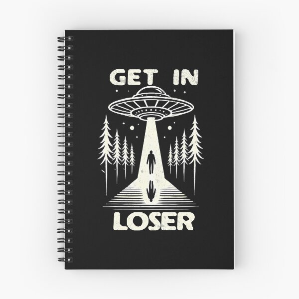 Item preview, Get In Loser Alien Conspiracy Believe Abduction Alien Ufo designed and sold by JeneMindy.