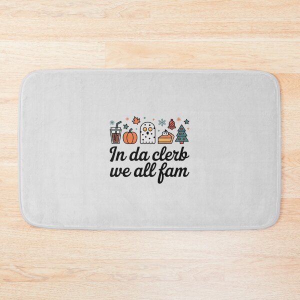 Item preview, In Da Clerb We All Fam Autumn Thanksgiving Christmas designed and sold by LittleDame.