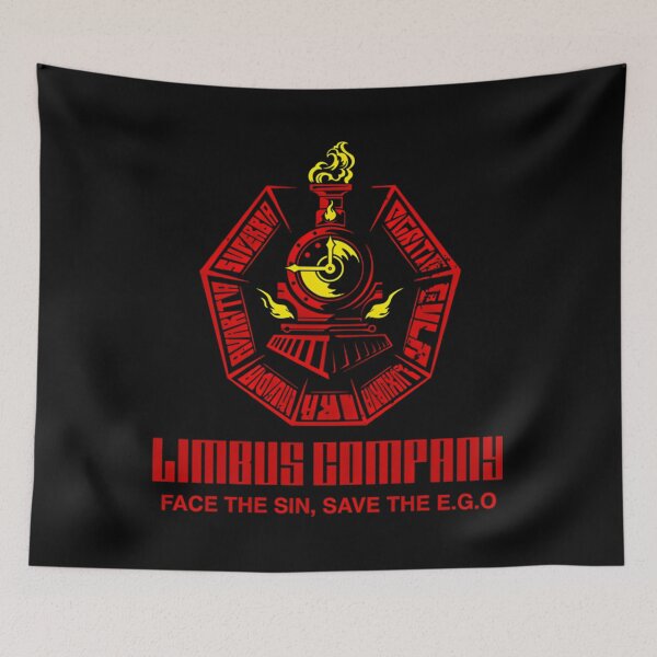 Item preview, Limbus Company Face The Sin Save The Ego Logo Sin Train Emblem designed and sold by BriaKing1.