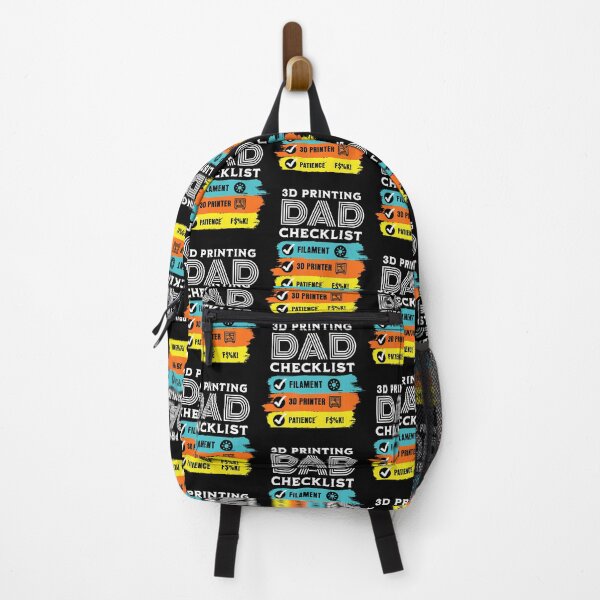 Item preview, 3D Printer Dad Checklist Fathers Funny Maker Patience Joke designed and sold by ToriCarylon.