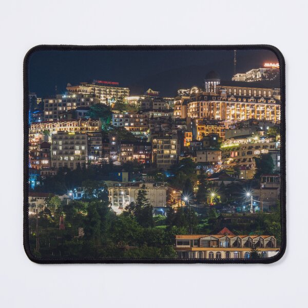Item preview, Night view of Sapa, Vietnam designed and sold by WorldScenery.