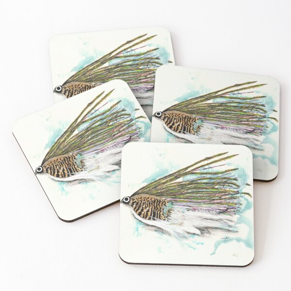 Item preview, Illustration of a fly on a hook, fly fishing designed and sold by Carolejoseph.