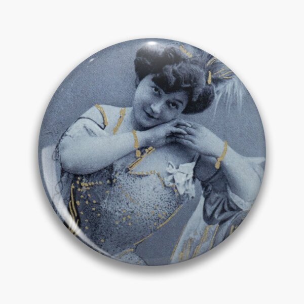 Item preview, Vintage postcard with woman in dress  in 1908 designed and sold by Photopat.