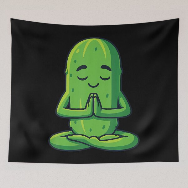 Item preview, Pickle Yoga Meditation designed and sold by DonnieSandra.