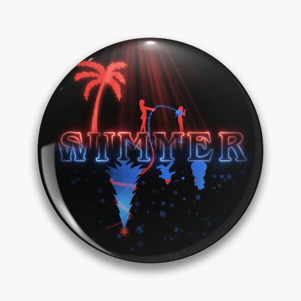 Item preview, Upside Down Seasons – “Summer / Winter” Retro Neon Stranger Vibes Design designed and sold by Mavric Design.