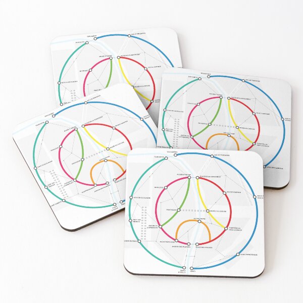 Item preview, Paris Subway Map – PSG Football Style designed and sold by Mavric Design.