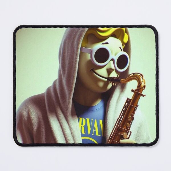Item preview, "Vault Jams & Sleighcore Sax: Jazzed in the Wasteland" designed and sold by Print Fiction.