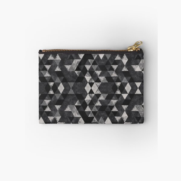 Item preview, Monochrome Geometric Triangles Pattern  designed and sold by Petra Lang.