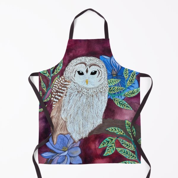 Item preview, Meek Worldly Owl designed and sold by Jinamariem.art.