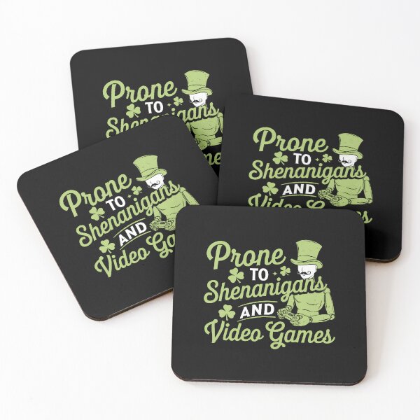 Item preview, Shenanigans Video Games Funny Gamer St Patricks Day Boys Kid designed and sold by ToriCarylon.