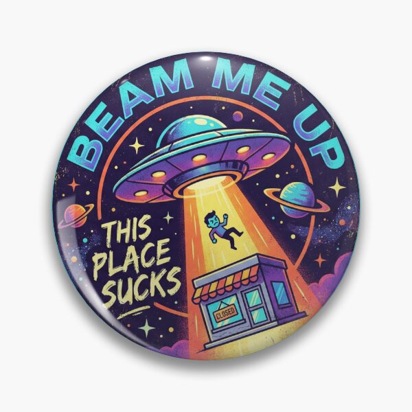Item preview, Beam Me Up This Place Sucks designed and sold by Azrora.