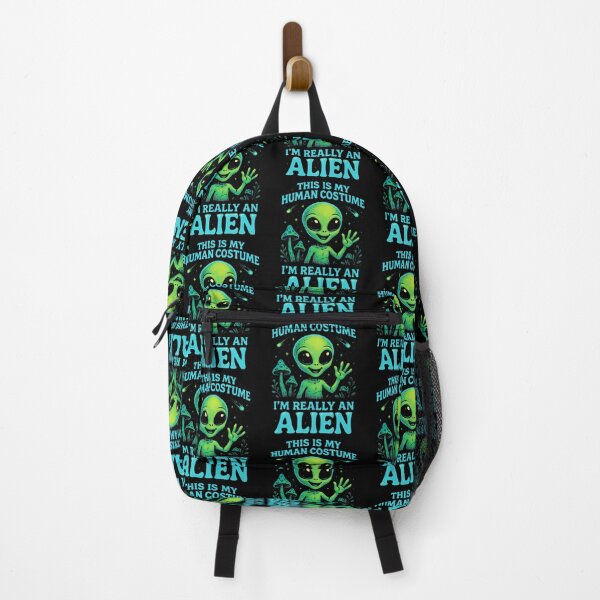 Item preview, This Is My Human - Funny Alien Sci-Fi Humor designed and sold by KristinTara.