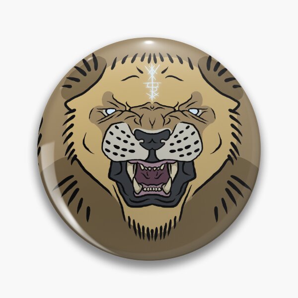 Item preview, I ACCEPT SUPPORT Lion Sigil designed and sold by SigilWorks.