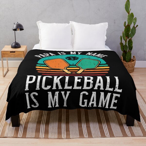 Item preview, Papa My Name Pickleball My Game Pickle Ball Dad Grandpa Men designed and sold by OnaConnie.