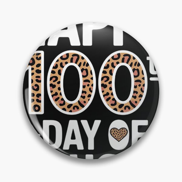 Item preview, Happy 100th Day Of School Leopard Cute For Teacher Student designed and sold by AvagondaMind.