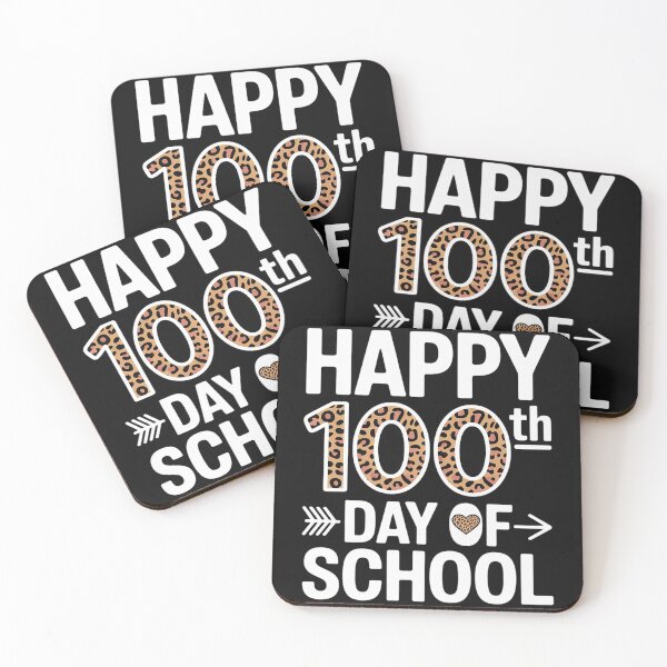 Item preview, Happy 100th Day Of School Leopard Cute For Teacher Student designed and sold by AvagondaMind.