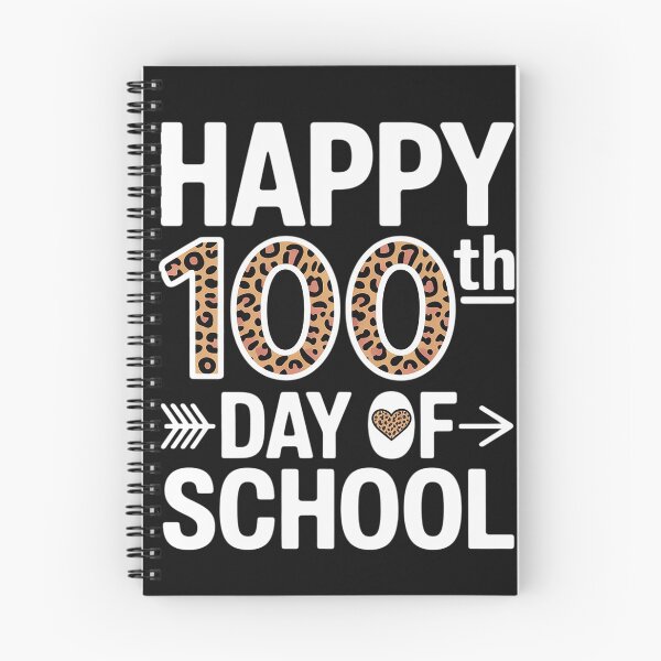 Item preview, Happy 100th Day Of School Leopard Cute For Teacher Student designed and sold by AvagondaMind.