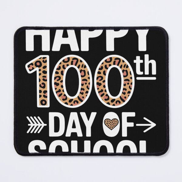 Item preview, Happy 100th Day Of School Leopard Cute For Teacher Student designed and sold by AvagondaMind.