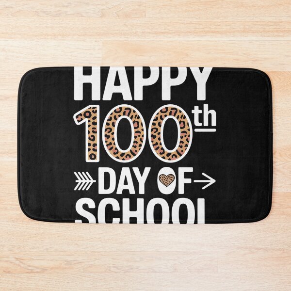 Item preview, Happy 100th Day Of School Leopard Cute For Teacher Student designed and sold by AvagondaMind.