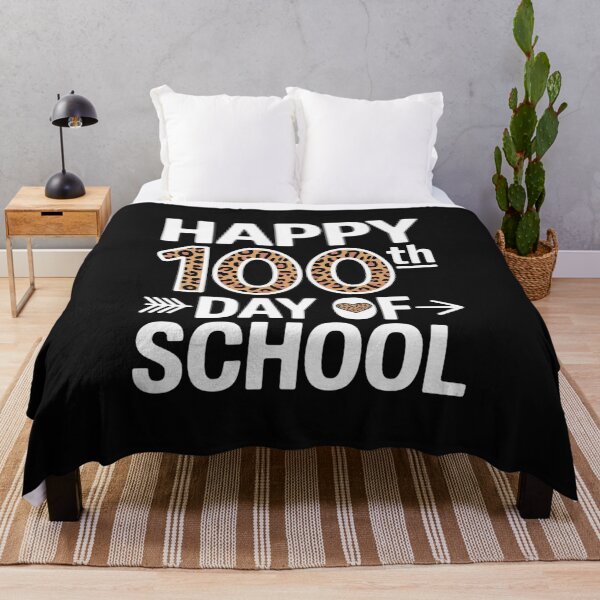 Item preview, Happy 100th Day Of School Leopard Cute For Teacher Student designed and sold by AvagondaMind.