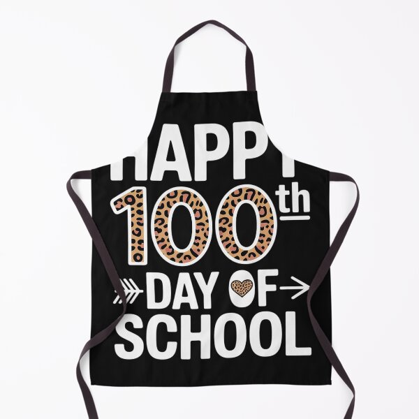 Item preview, Happy 100th Day Of School Leopard Cute For Teacher Student designed and sold by AvagondaMind.