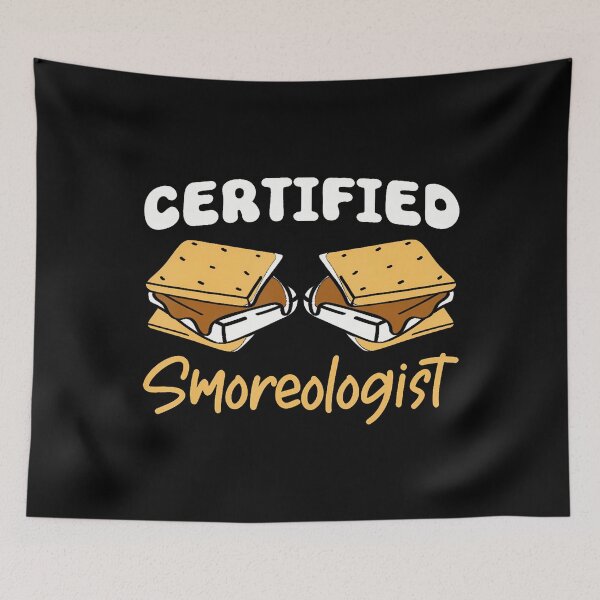 Item preview, Certified Smoreologist Marshmallow Expert designed and sold by AdellBridgett.