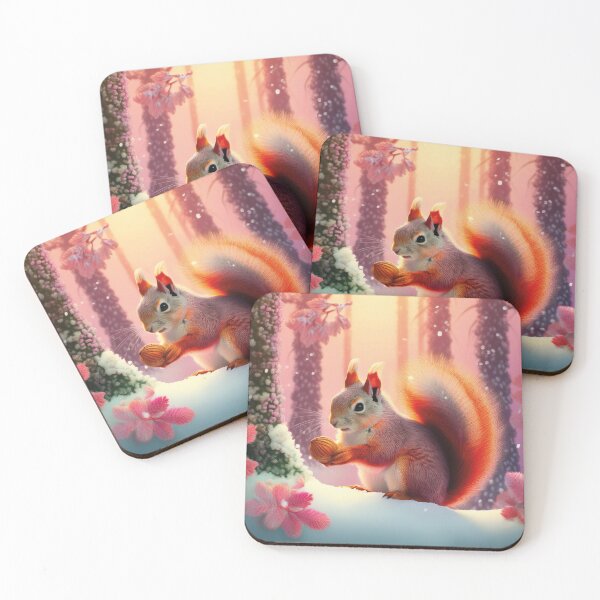 Item preview, Adorable squirrel  with nut designed and sold by Photopat.