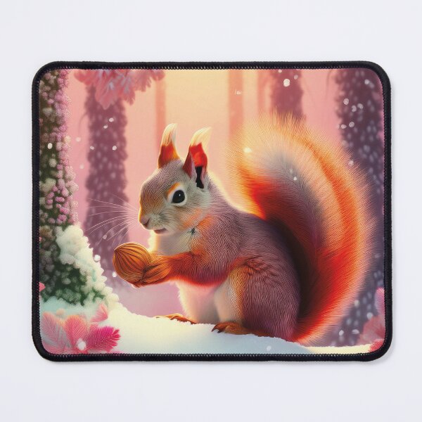 Item preview, Adorable squirrel  with nut designed and sold by Photopat.