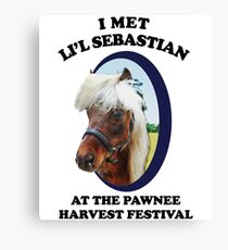 lil sebastian Canvas Print