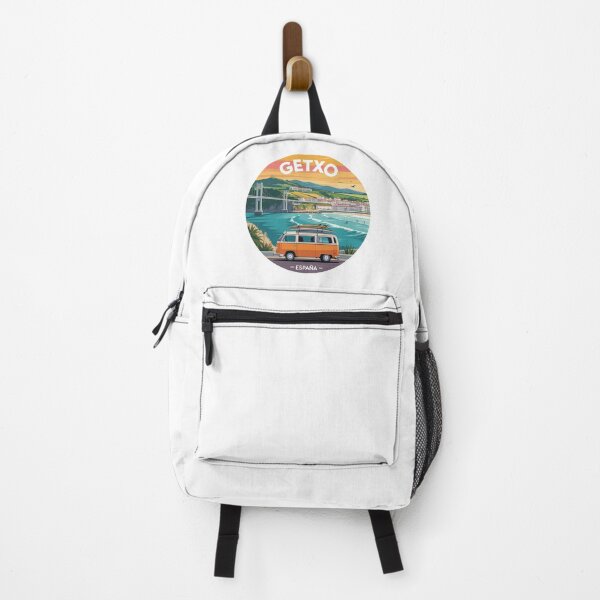 Item preview, Getxo España - Retro Coastal Travel Illustration designed and sold by CircinusStore.