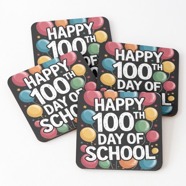 Item preview, Happy 100th Day of School Student Teachers Youth Adults designed and sold by AvagondaMind.
