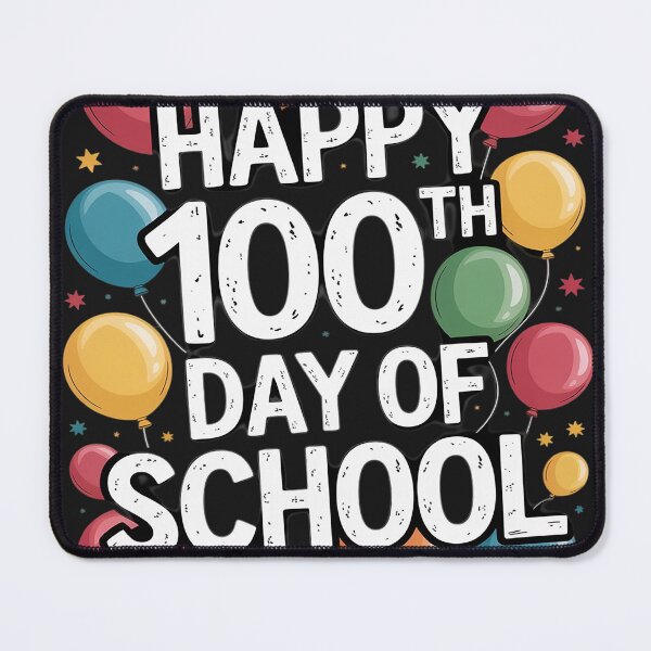 Item preview, Happy 100th Day of School Student Teachers Youth Adults designed and sold by AvagondaMind.