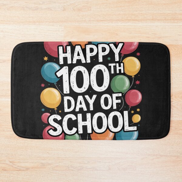 Item preview, Happy 100th Day of School Student Teachers Youth Adults designed and sold by AvagondaMind.